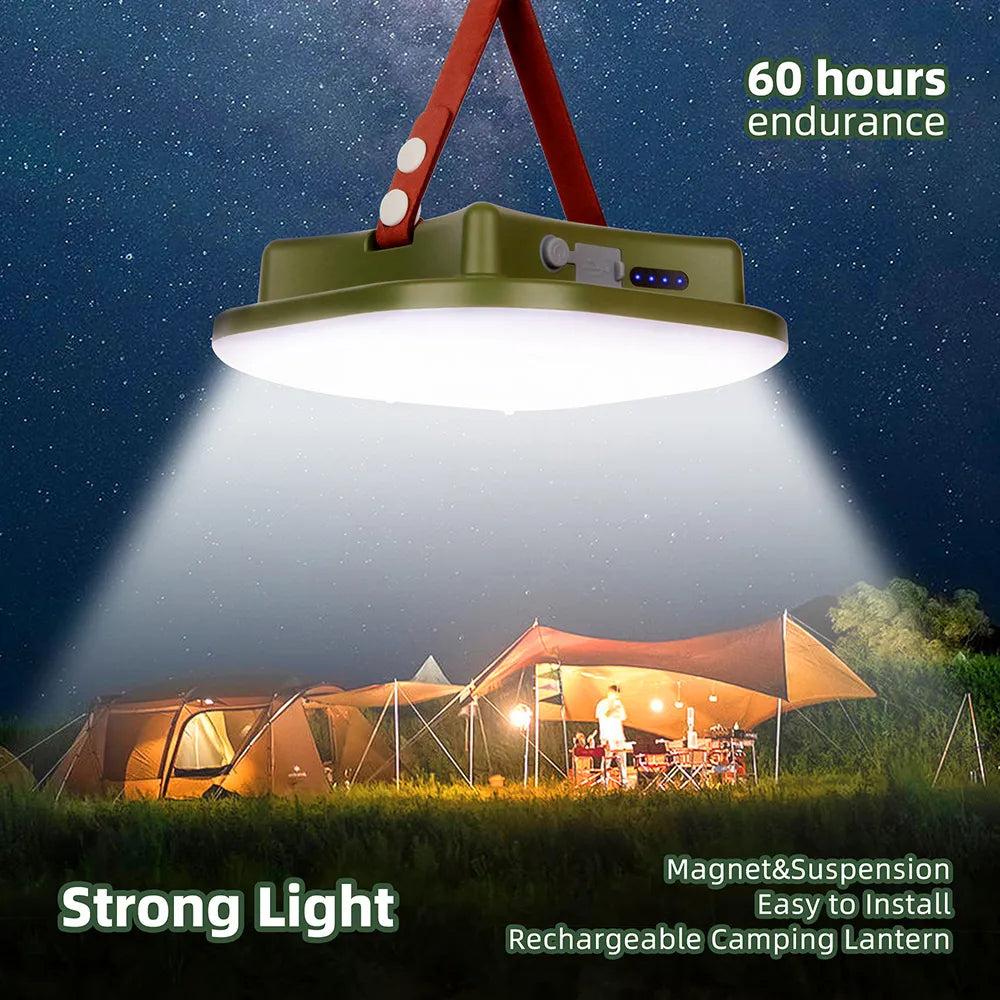 15600mAh Rechargeable LED Camping Work Light by HitMyNeed