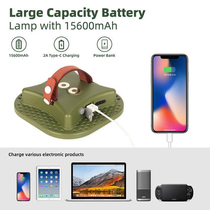 15600mAh Rechargeable LED Camping Work Light by HitMyNeed