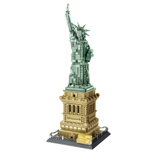 1577pcs Statue of Liberty Architecture Building Set by HitMyNeed