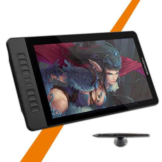 15.6-inch HD Drawing Tablet with 8192 Pressure Levels by HitMyNeed