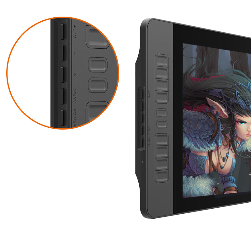 15.6-inch HD Drawing Tablet with 8192 Pressure Levels by HitMyNeed