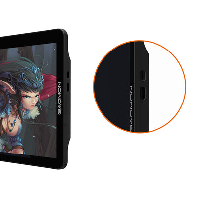 15.6-inch HD Drawing Tablet with 8192 Pressure Levels by HitMyNeed