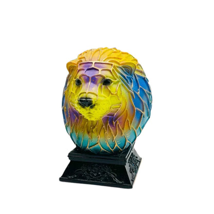 15cm Animal Resin Stained Glass Table Lamp Ornament a16 by HitMyNeed