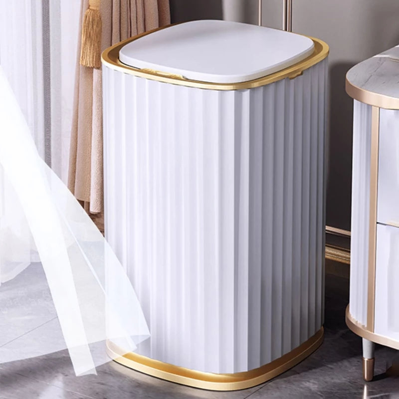 15L Smart Sensor Trash Can with Automatic Lid by HitMyNeed