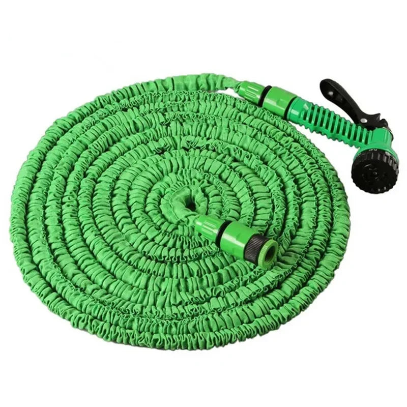15m Telescopic Water Hose with High-Pressure Spray Gun by HitMyNeed