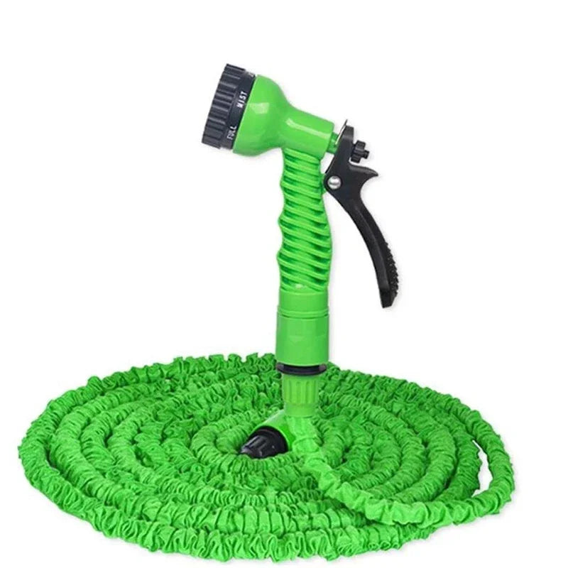 15m Telescopic Water Hose with High-Pressure Spray Gun by HitMyNeed