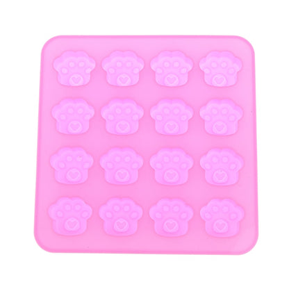 16-Cavity Paw Print Silicone Mold for Treats by HitMyNeed