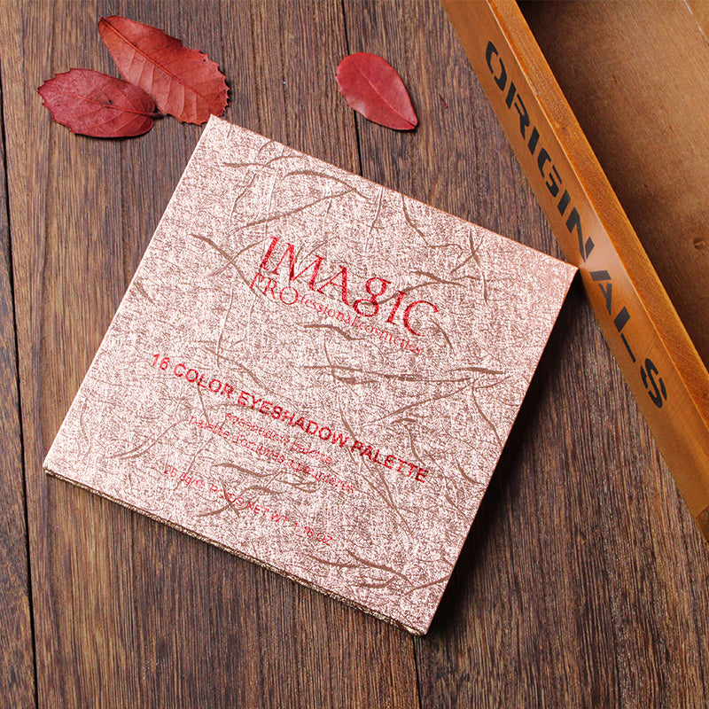 16-Color Matte & Shimmer Eyeshadow Palette by HitMyNeed