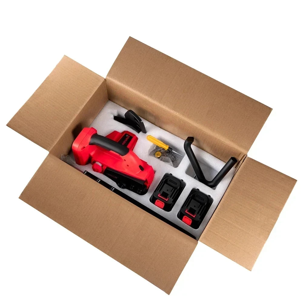 16" Cordless Brushless Chainsaw with 2 Batteries by HitMyNeed