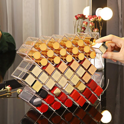 16 Grid Acrylic Lipstick Holder Stand Organizer by HitMyNeed