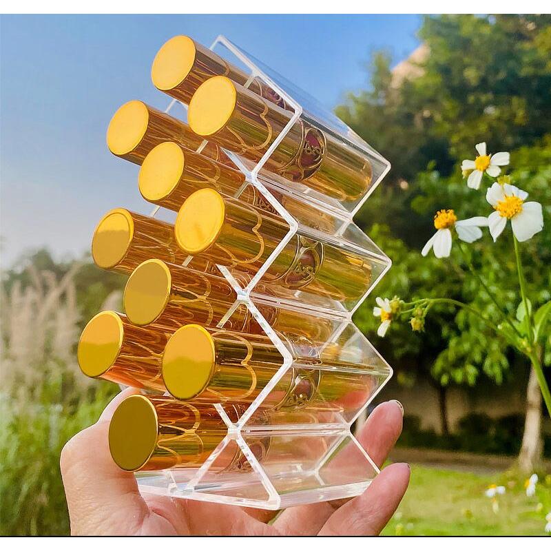 16 Grid Acrylic Lipstick Holder Stand Organizer by HitMyNeed