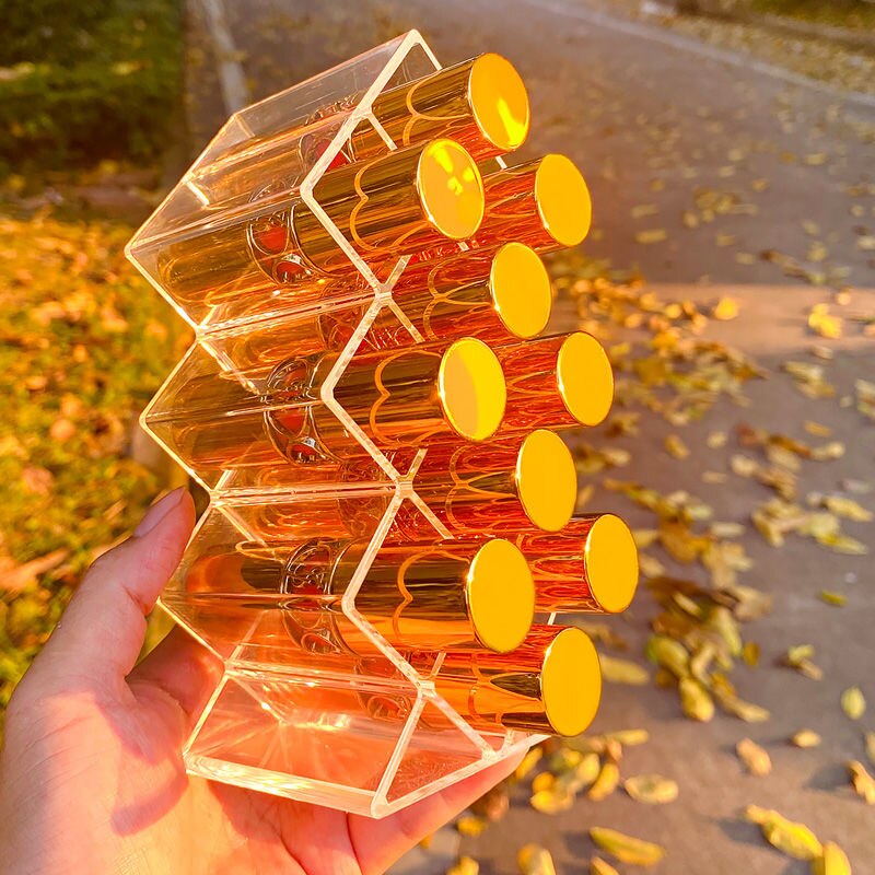 16 Grid Acrylic Lipstick Holder Stand Organizer by HitMyNeed