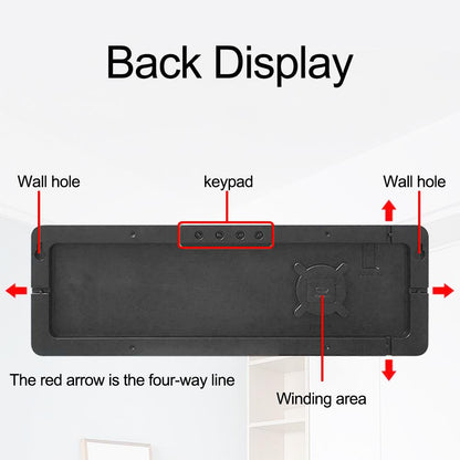 16-Inch LED Digital Wall Clock with Remote & Dual Alarms by HitMyNeed