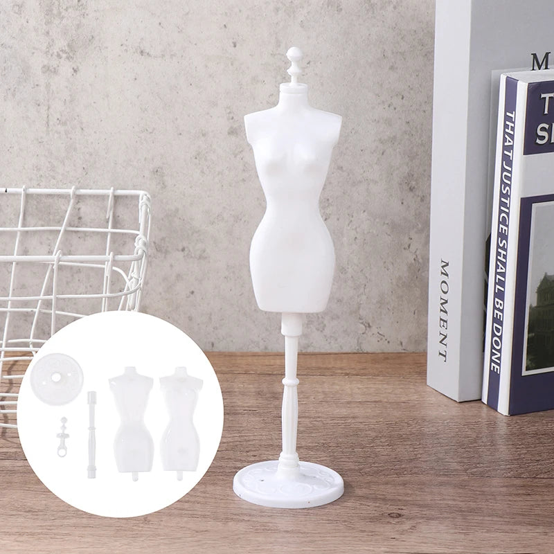 1:6 Miniature Dress Form Mannequin for Doll Clothes wt by HitMyNeed