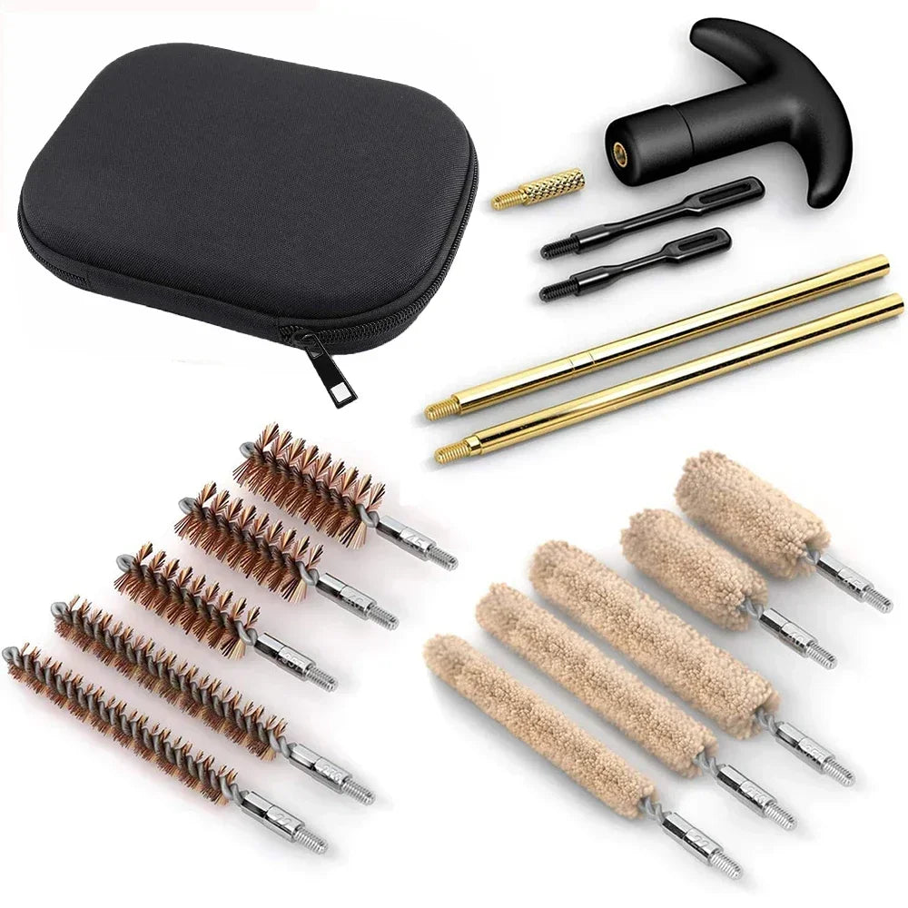 16-Piece Universal Tactical Pistol & Handgun Cleaning Kit by HitMyNeed