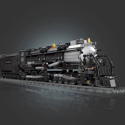 1608pcs Classic Steam Train Building Block Set by HitMyNeed