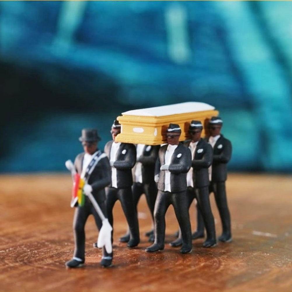 1:64 Ghana Coffin Dancing Pallbearer Team Model by HitMyNeed