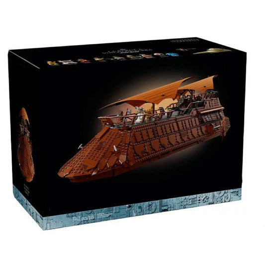 3950pcs Sail Barge Classic Sailboat Building Set