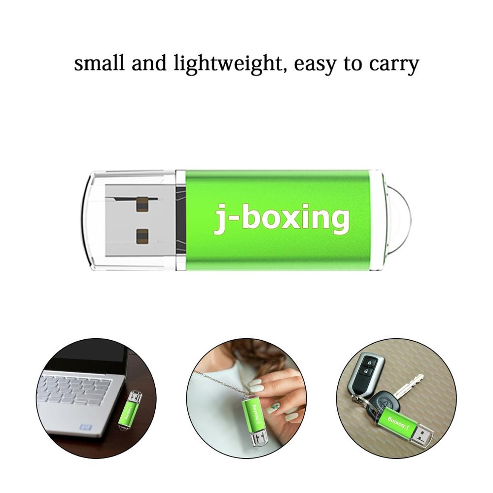 16GB USB Flash Drive with Metal Casing and LED Indicator by HitMyNeed