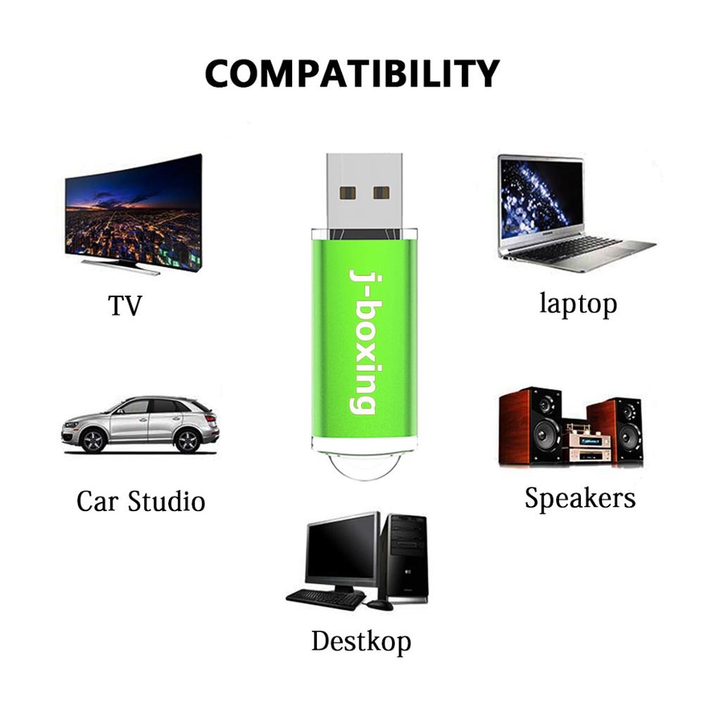 16GB USB Flash Drive with Metal Casing and LED Indicator by HitMyNeed