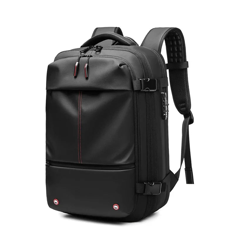 17" Laptop Vacuum Compression Business Travel Backpack by HitMyNeed