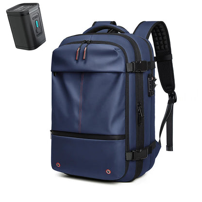 17" Laptop Vacuum Compression Business Travel Backpack pumps-200006152 by HitMyNeed