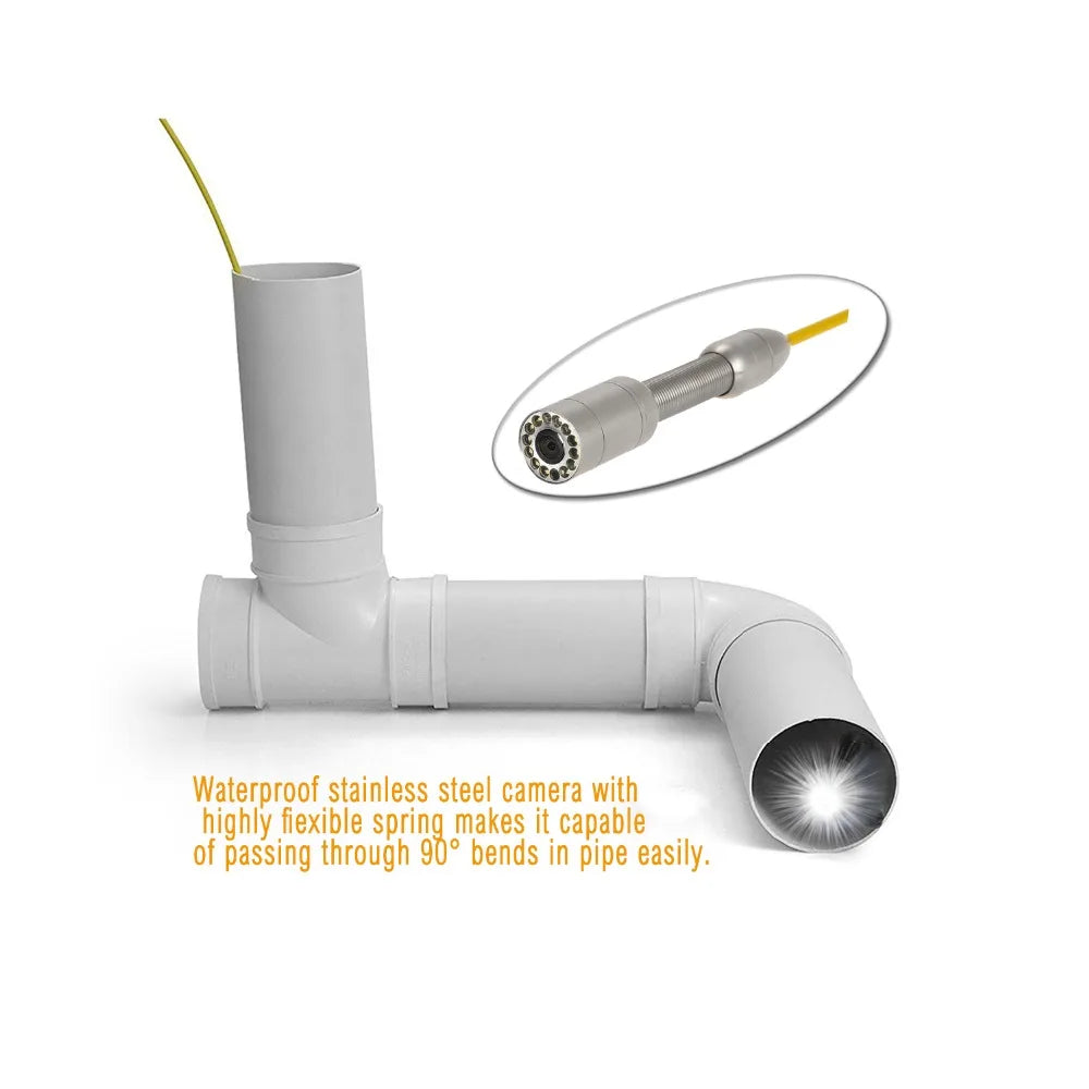 17mm & 23mm Camera Head for Pipe Inspection Endoscope by HitMyNeed
