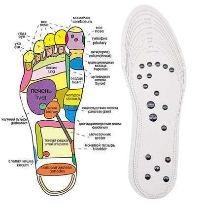 18 Magnet Unisex Acupressure Massage Insoles by HitMyNeed