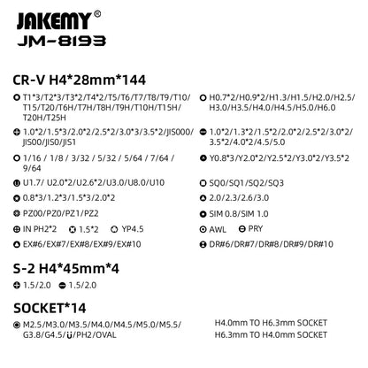 180-in-1 Cordless Precision Electric Screwdriver Kit by HitMyNeed