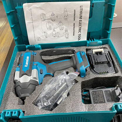 1800Nm Brushless Cordless Impact Wrench 18V by HitMyNeed