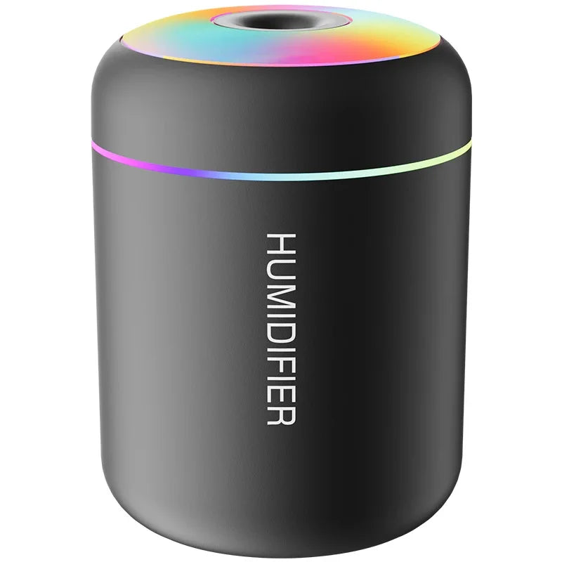 180ml USB Mini Air Humidifier & Aroma Diffuser black by HitMyNeed