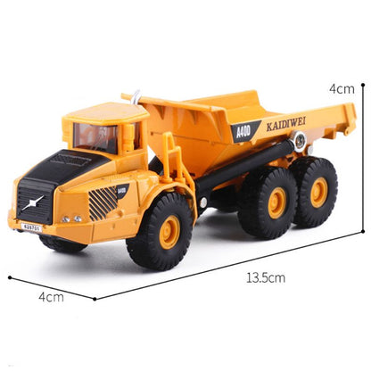 1:87 Scale Die-Cast Dump Truck Toy Model by HitMyNeed