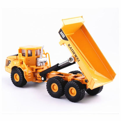 1:87 Scale Die-Cast Dump Truck Toy Model by HitMyNeed