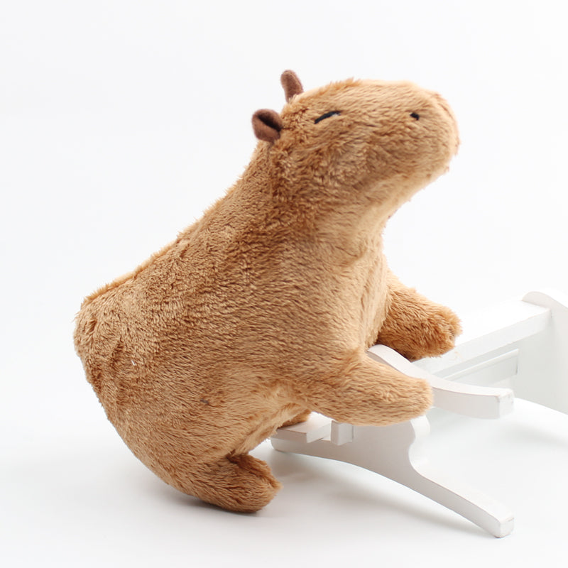 18cm Soft Cotton Capybara Plush Toy by HitMyNeed