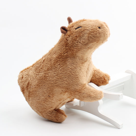 18cm Soft Cotton Capybara Plush Toy by HitMyNeed