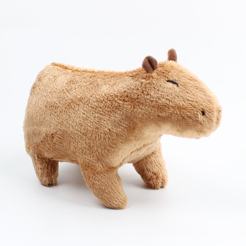 18cm Soft Cotton Capybara Plush Toy by HitMyNeed