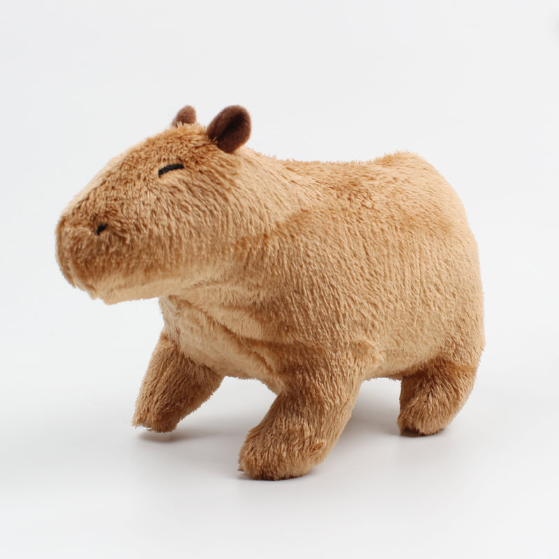 18cm Soft Cotton Capybara Plush Toy by HitMyNeed
