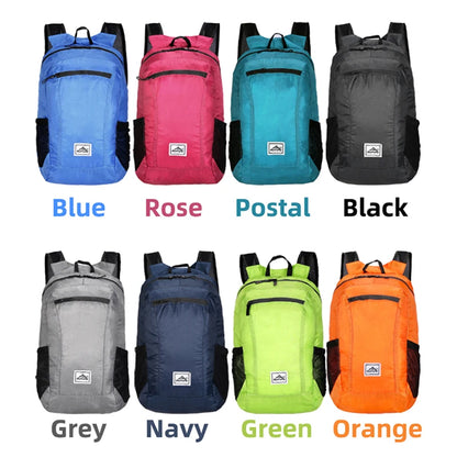 18L Foldable Ultralight Hiking & Travel Daypack by HitMyNeed