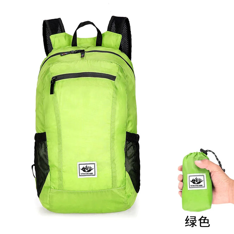 18L Foldable Ultralight Hiking & Travel Daypack 2.0 by HitMyNeed