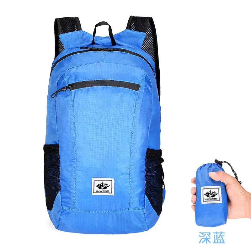 18L Foldable Ultralight Hiking & Travel Daypack 8.0 by HitMyNeed