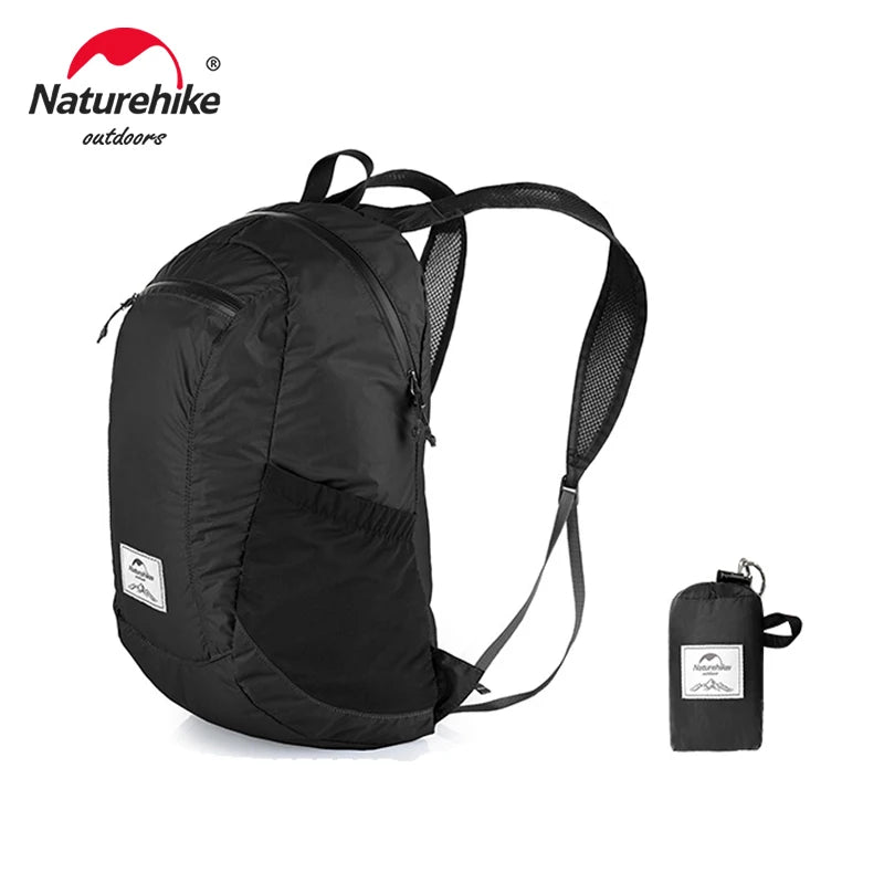 18L Ultralight Foldable Waterproof Hiking Backpack 18l-black by HitMyNeed