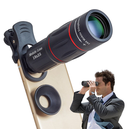 18X Mobile Telephoto Camera Phone Zoom Lens Kit by HitMyNeed