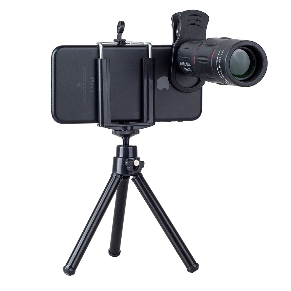 18X Mobile Telephoto Camera Phone Zoom Lens Kit by HitMyNeed