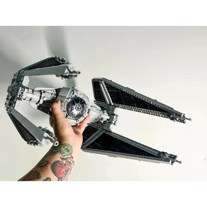 1931pcs TIE Interceptor Spaceship MOC Building Set by HitMyNeed