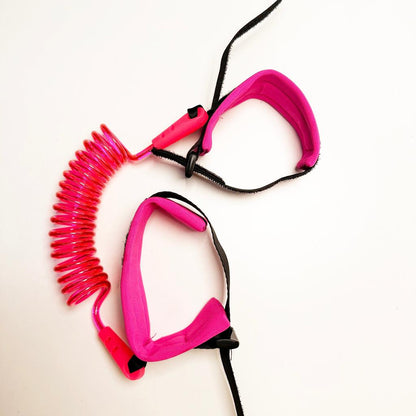 1.5m Child Safety Anti-Lost Wrist Link - Pink & Green by HitMyNeed
