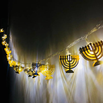 1.65m Star of David LED String Lights, 10 LEDs d by HitMyNeed