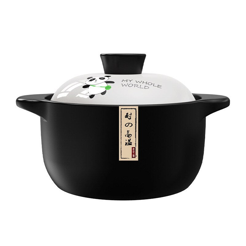 1.6L Ceramic Casserole Pot with Lid by HitMyNeed
