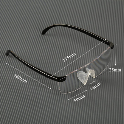 1.6x Clip-On Reading Magnifying Glasses by HitMyNeed