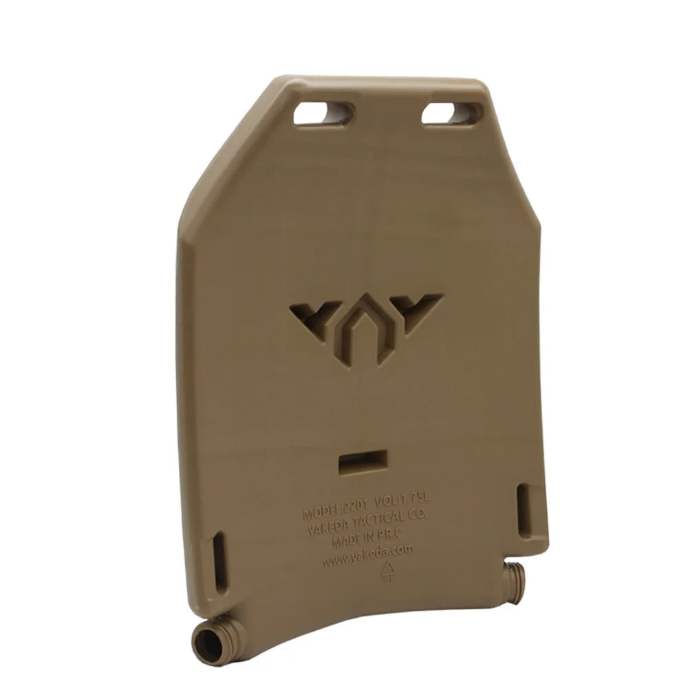 1.75L Plate Cut Hydration Water Panel for MOLLE Vests by HitMyNeed