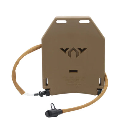 1.75L Plate Cut Hydration Water Panel for MOLLE Vests de-tank-tan-tube by HitMyNeed
